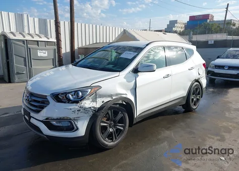 2018 Hyundai Santa Fe Sport 2.0T из США, поврежденный, VIN 5NMZU4LA8JH075036